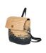 Sac à dos en paille beige/marine femme roxy mysterious boar - taille unique-1