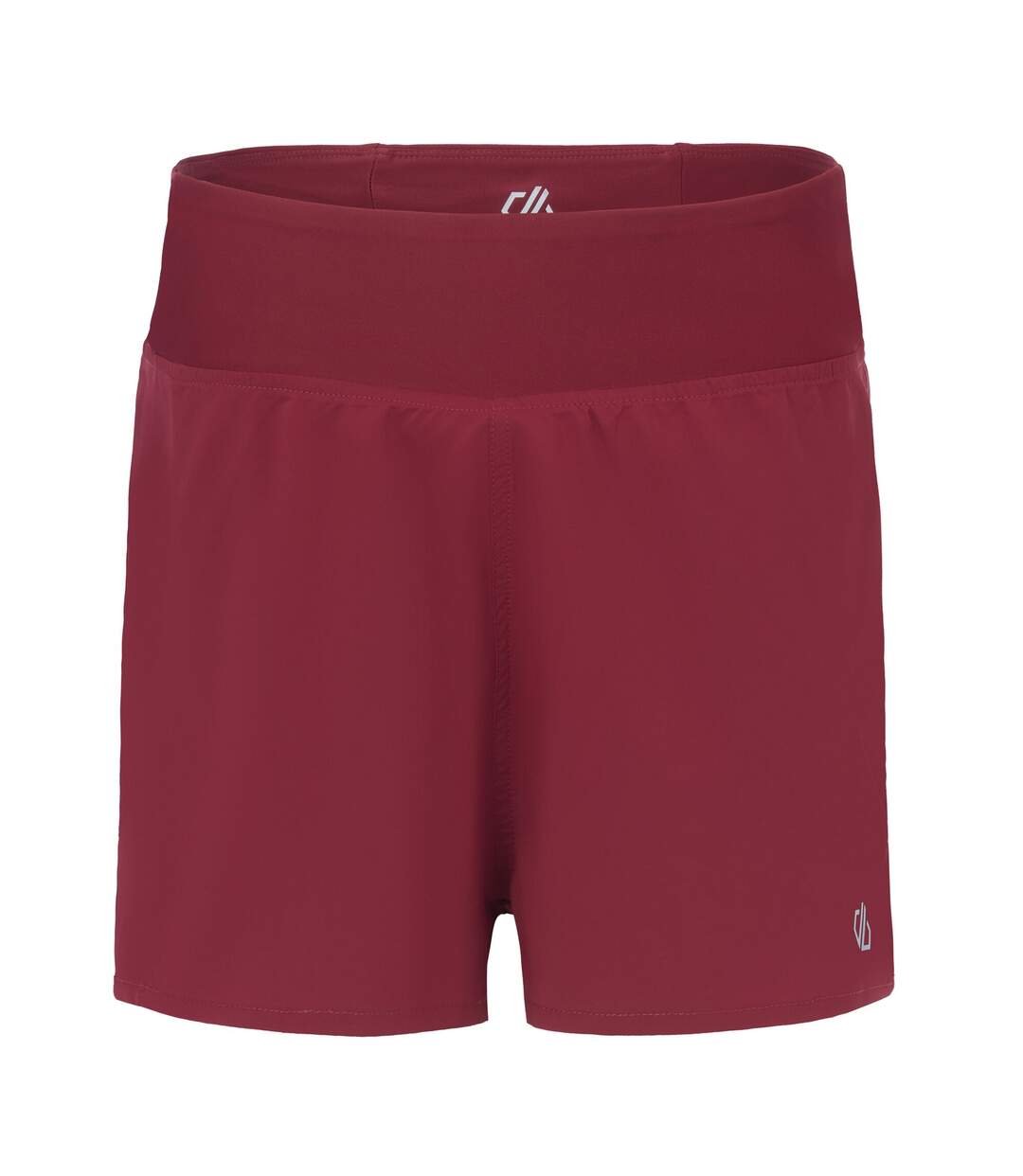 Short À Taille Élastiquée 2-en-1 Nimble Femme Rouge Foncé Dare 2B-2