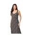 Robe mi-longue femme monochrome Dorothy Perkins-4