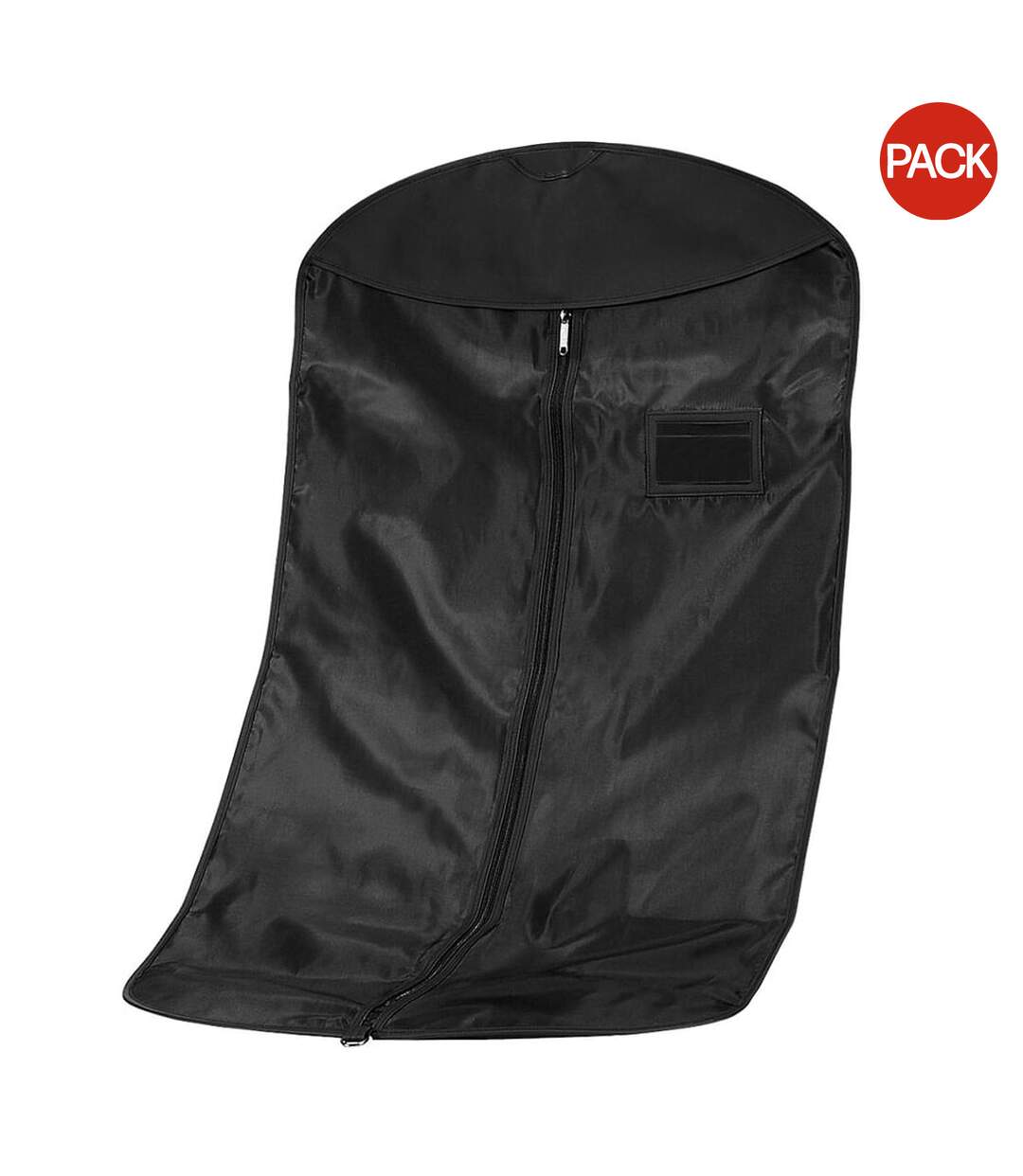 Quadra Suit Cover Bag (Pack of 2) (Black) (One Size) - UTBC4335-2
