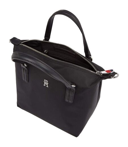 Poppy Small Tote Bag One Size Black Tommy Hilfiger