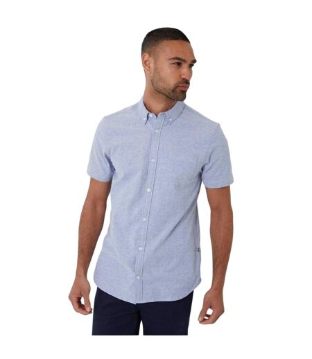 Mens Oxford Chest Pocket Shirt Denim Saltwell