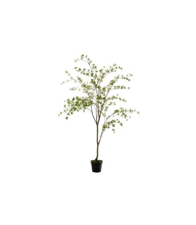 Plante Artificielle Fines Feuilles 190cm Vert & Noir