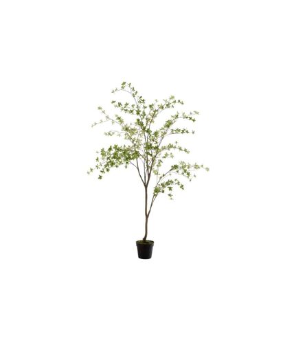 Plante Artificielle Fines Feuilles 190cm Vert & Noir