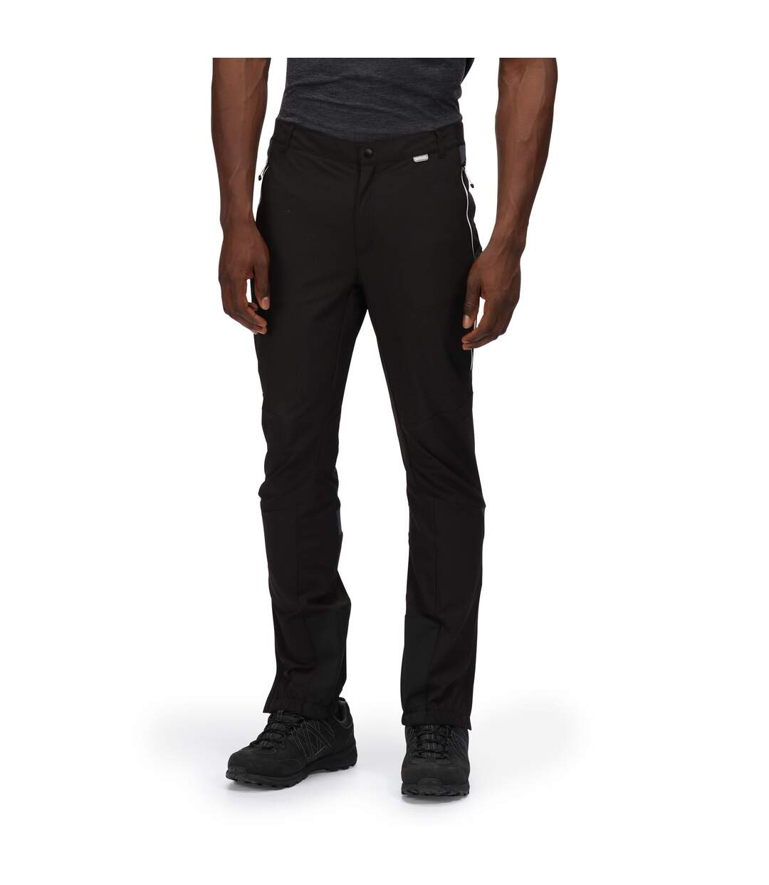 Pantalon de randonnée mountain homme noir / gris sombre Regatta