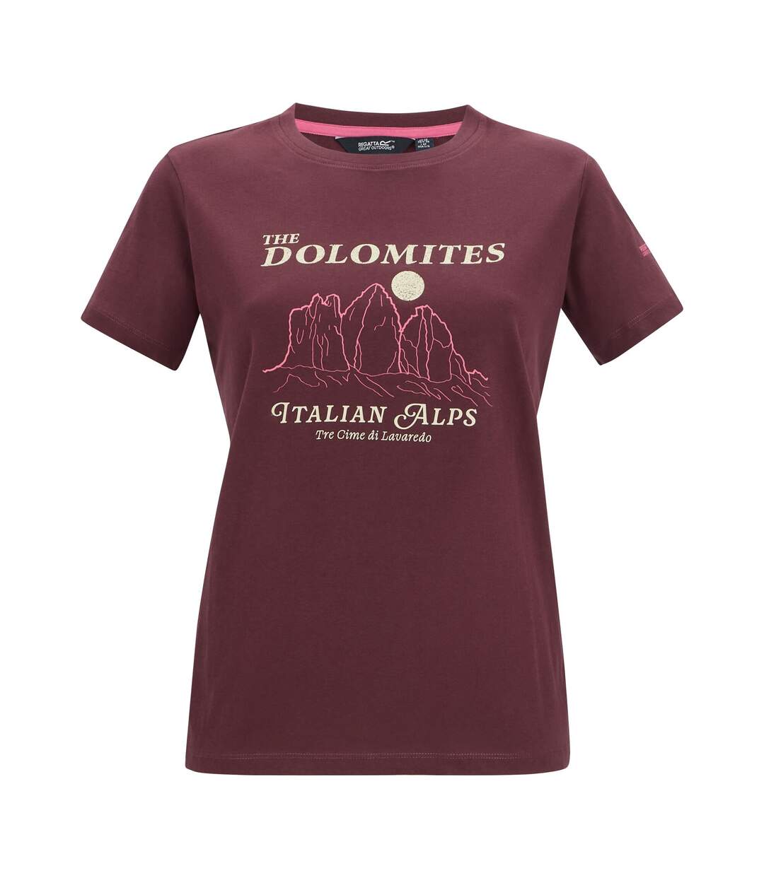 T-shirt Filandra Vx Dolomites Femme Pourpre Regatta-2