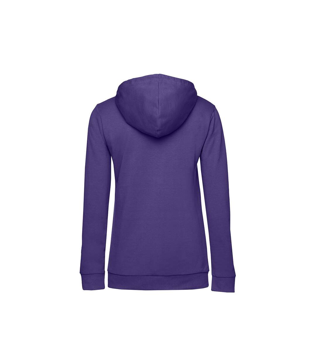 B&c Womens/ladies Sweat À Capuche Violet BANDC-2