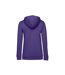 B&c Womens/ladies Sweat À Capuche Violet BANDC-2