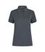 Henbury Womens/Ladies Recycled Polyester Polo Shirt (Charcoal)