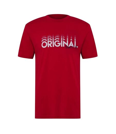 Mens Lettering Crew Neck Regular T-shirt Salsa Original Penguin