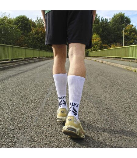 TALYX - Lot de 6 Chaussettes Montantes Homme Bambou Antidérapantes