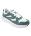 Baskets Cumulus Homme Vert Blanc Cassé Iguana-1