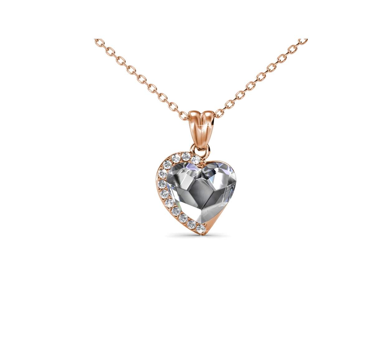 Pendentifs Fond love, Cristal d'Autriche-1