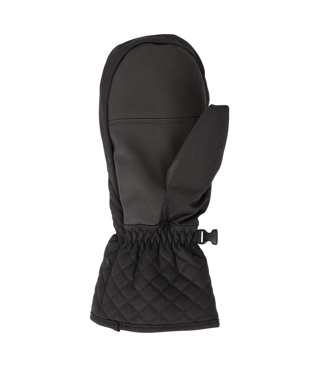 Womens/ladies Arctic Mist Ski Mittens Black Mountain Warehouse-2