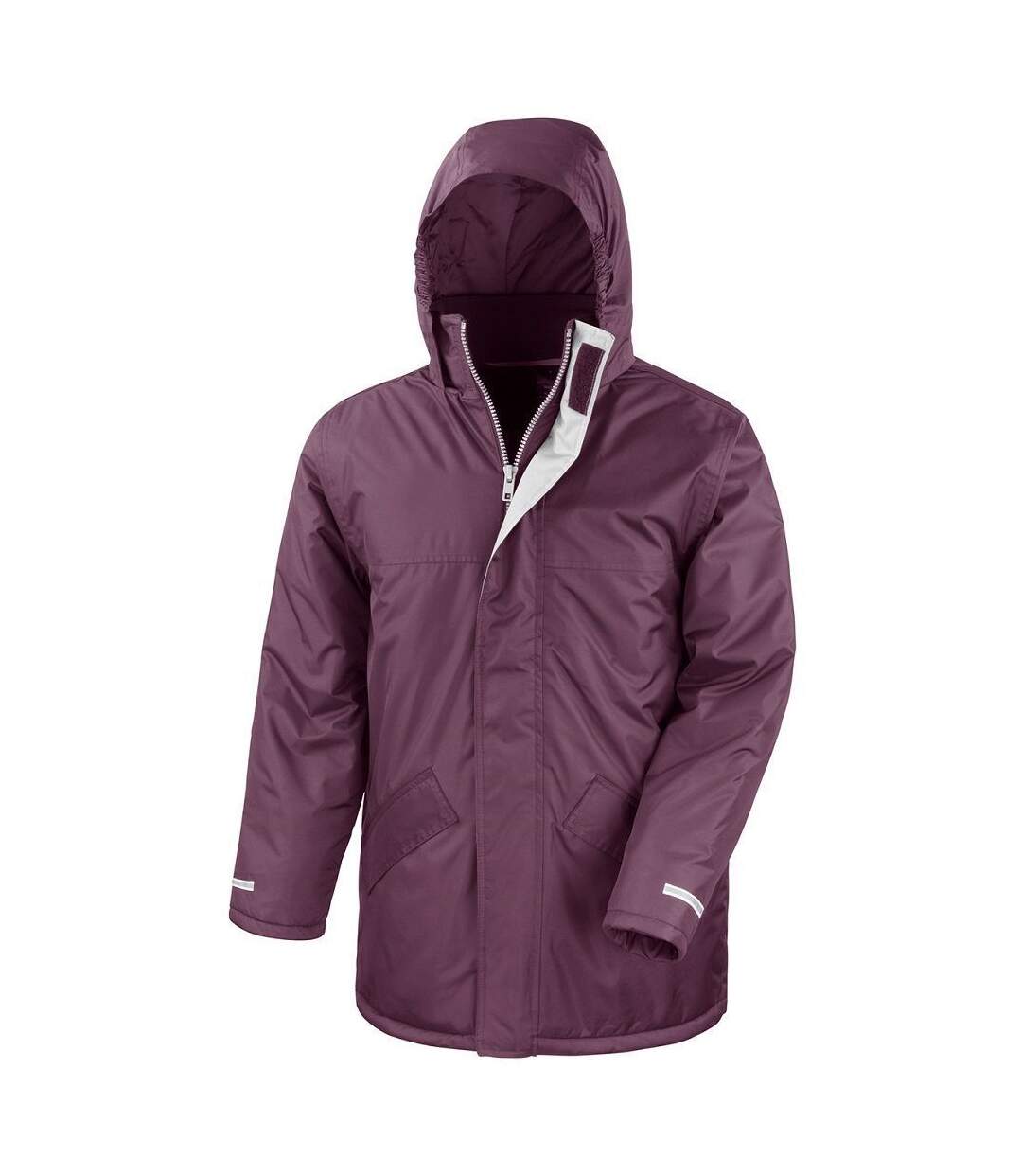 Parka d'hiver pour homme - R207X - rouge bordeaux