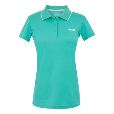 Polo manches courtes maverick femme turquoise vif / turquoise Regatta