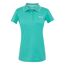 Polo manches courtes maverick femme turquoise vif / turquoise Regatta-1