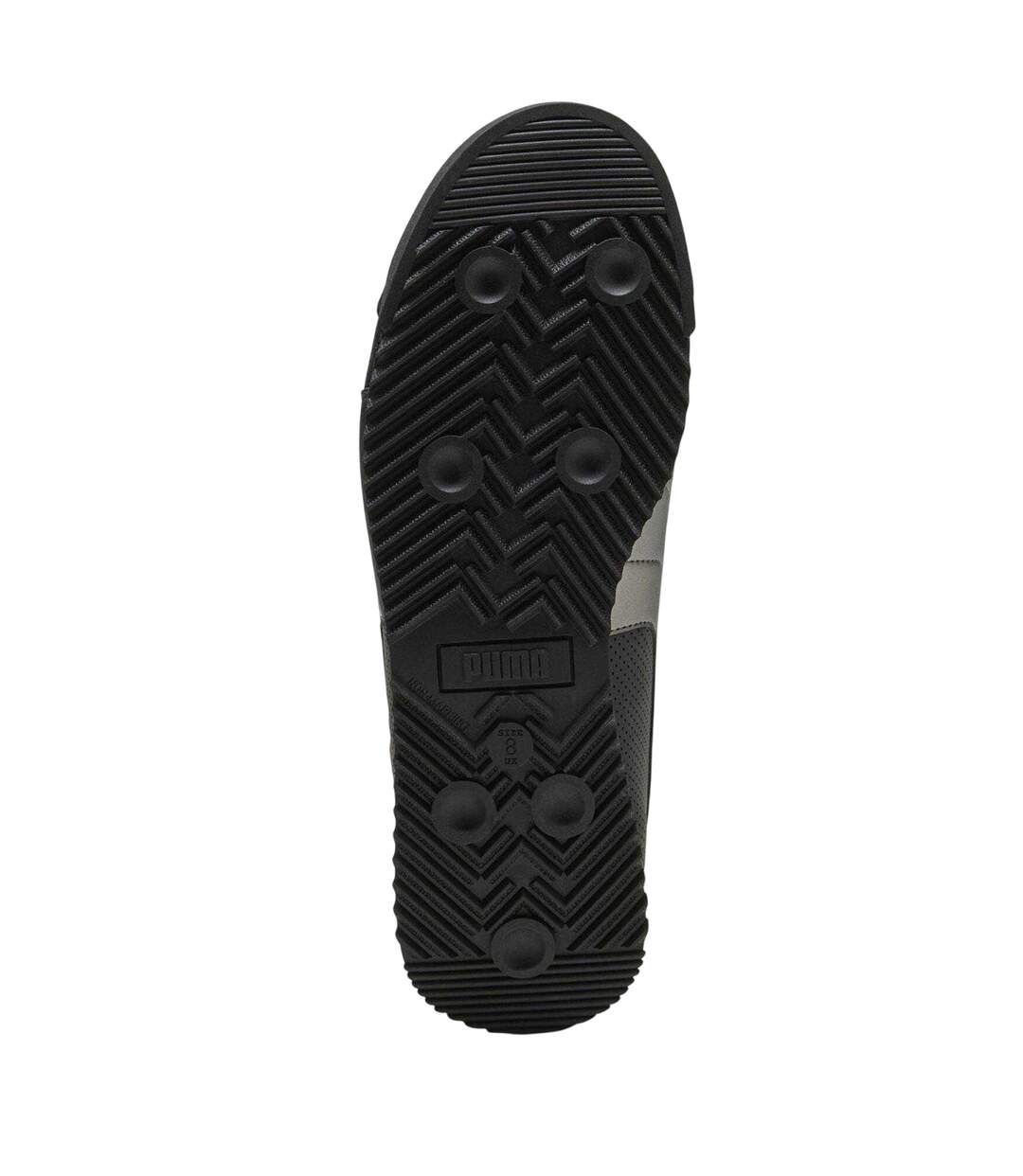 Mens Sf Roma S Low Cut Flat Trainers  Black Puma-4