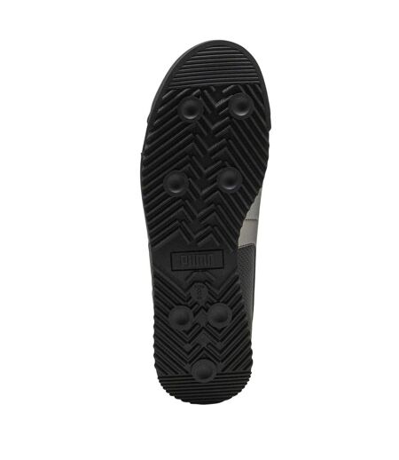 Mens Sf Roma S Low Cut Flat Trainers  Black Puma