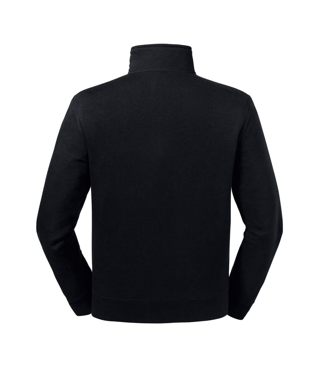 Russell Mens Authentic Quarter Zip Sweatshirt (Black) - UTBC4655-2