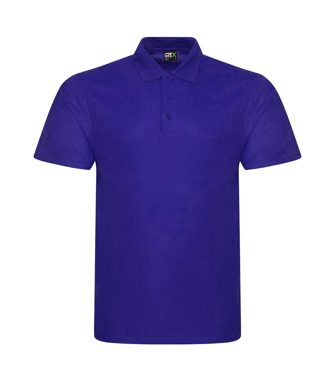 PRO RTX Mens Pro Pique Polo Shirt (Purple)