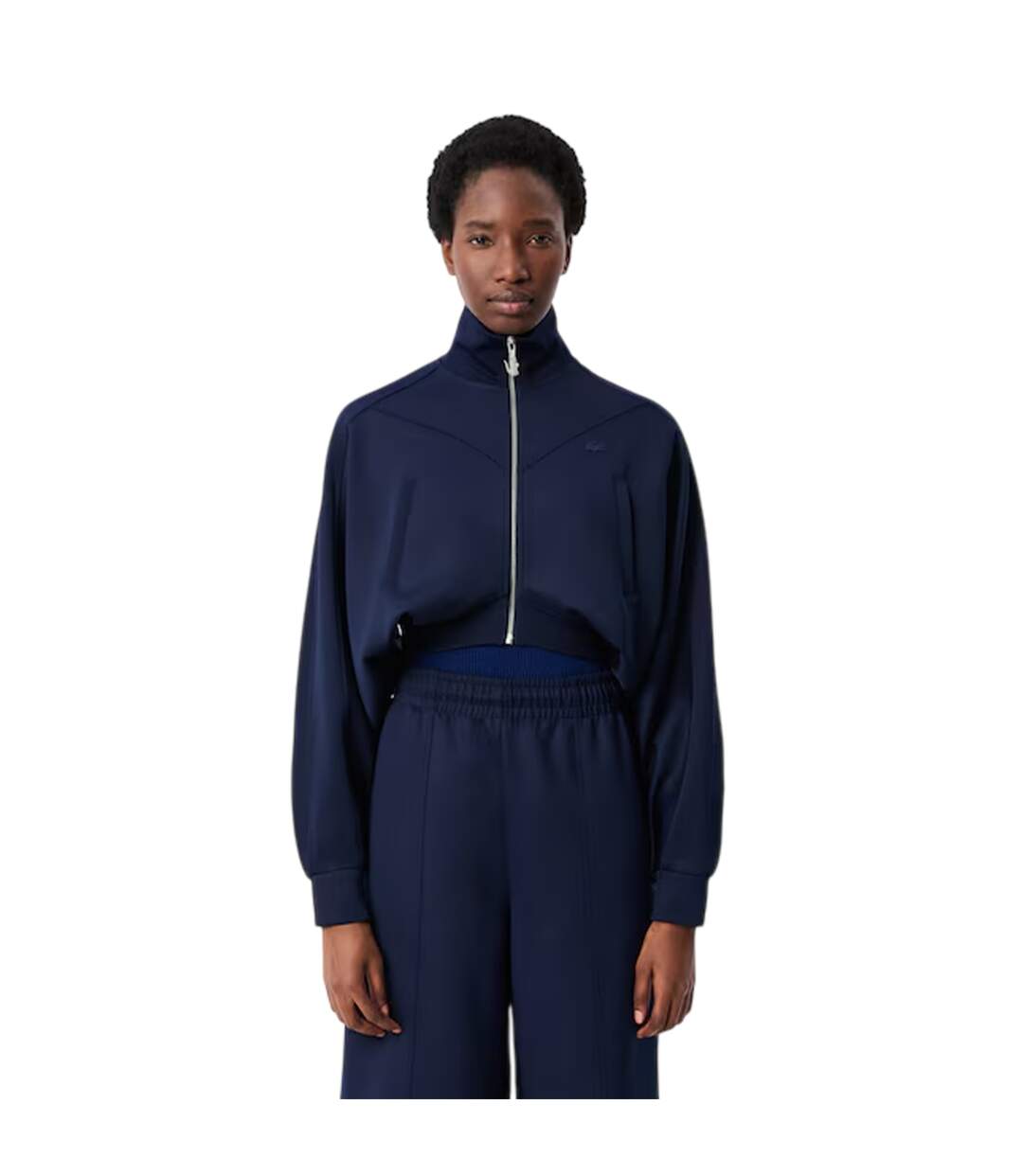 Sweat Femme Bleu Marine Lacoste-4
