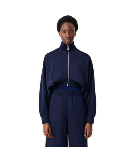 Sweat Femme Bleu Marine Lacoste