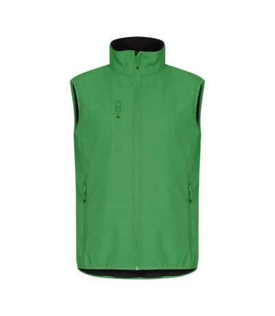 Veste Softshell Classic Homme Vert Pomme Clique