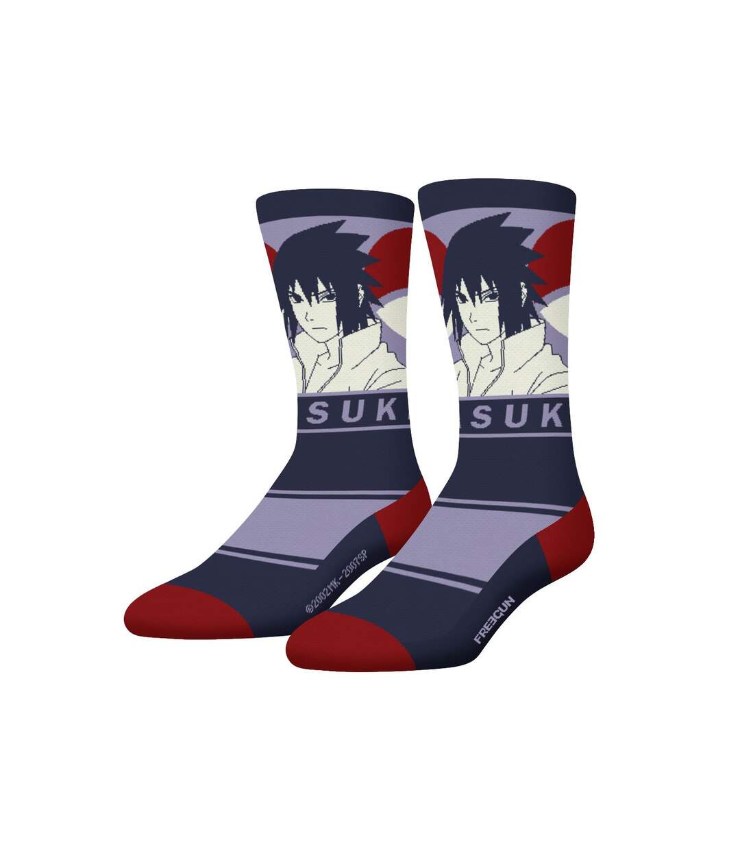 Lot de 4 paires de chaussettes Homme Naruto Shippuden Freegun-3