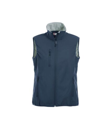 Clique Womens/Ladies Plain Softshell Vest (Dark Navy) - UTUB201