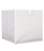 Boîte de Rangement Pliable Bouclette 30x30cm Beige-1