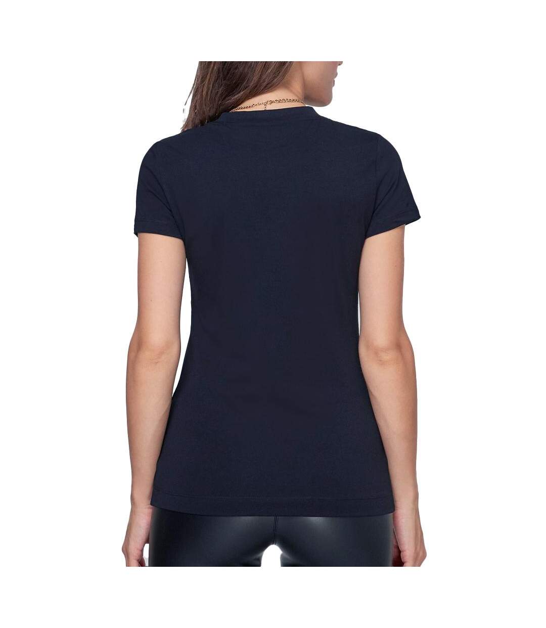 T-shirt marine femme guess w1yi0z - m-2