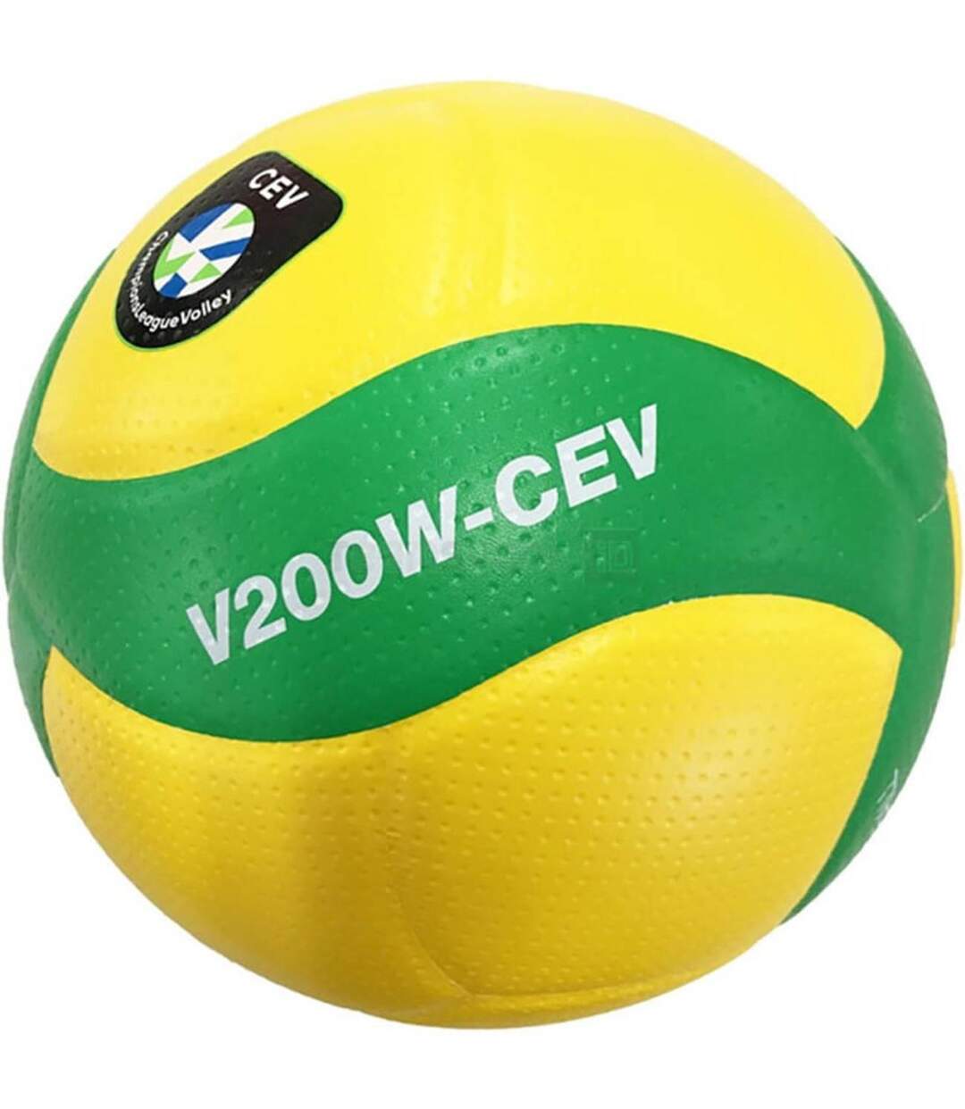 Ballon De Volley-ball V200w Match Taille 5 Jaune Vert Mikasa-2