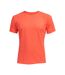 T-shirt Rainbow Tech Adulte Pêche Néon Cona Sports-1