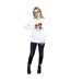 Disney Sweatshirt Coco Miguel And Hector Femme/Ladies (Blanc) - UTBI3580-4