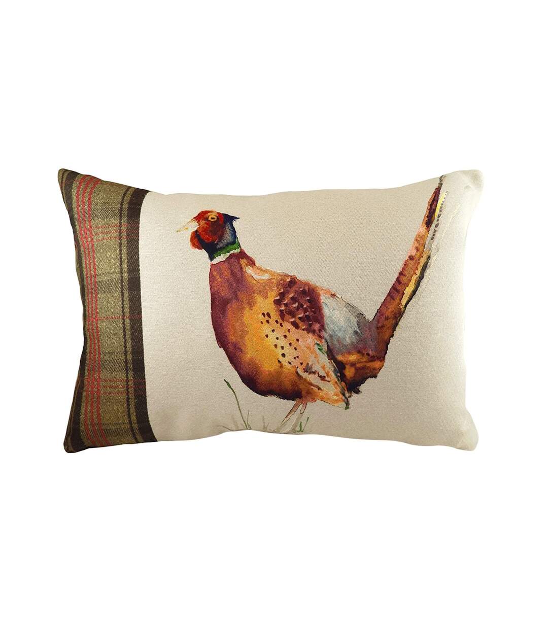 Hunter pheasant cushion cover 43cm x 43cm multicoloured Evans Lichfield