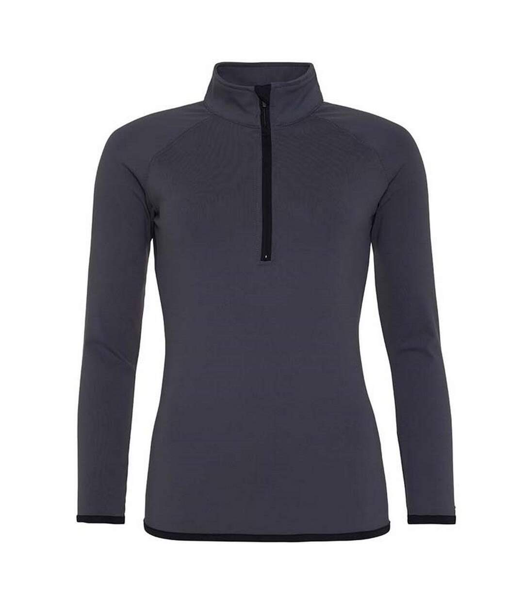 Haut de sport femme charbon / noir vif AWDis Cool