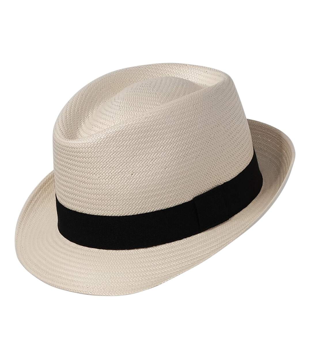 Trilby panama véritable pliable