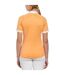 Womens/ladies Vplack Regular Polo Shirt Papaya Callaway-3