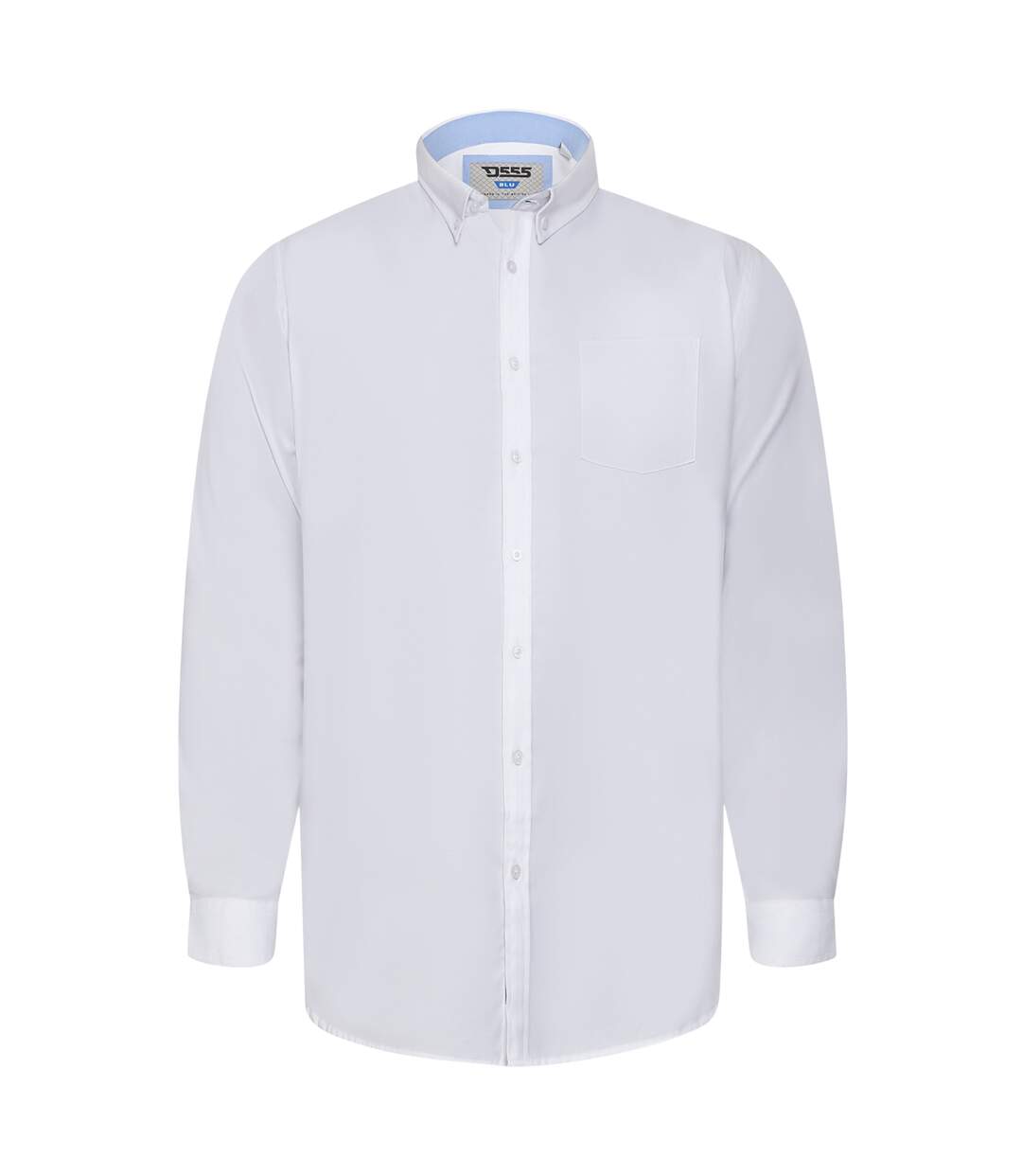D555 Chemise Longue Manches Longues Richard Homme Blanc Duke-2