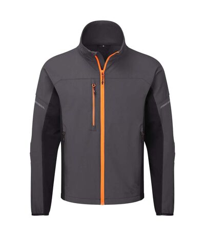 Mens Ev4 Stretch Work Jacket Metal Grey Portwest