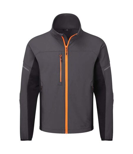 Mens Ev4 Stretch Work Jacket Metal Grey Portwest