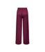 Pantalon fluide bordeaux femme jdy debbie - l-l32-2