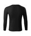 T-shirt Manches Longues Adulte Noir Malfini-2