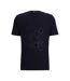 T-shirt Motif/style Miroir Œuvre Art Homme Bleu Foncé Boss-2
