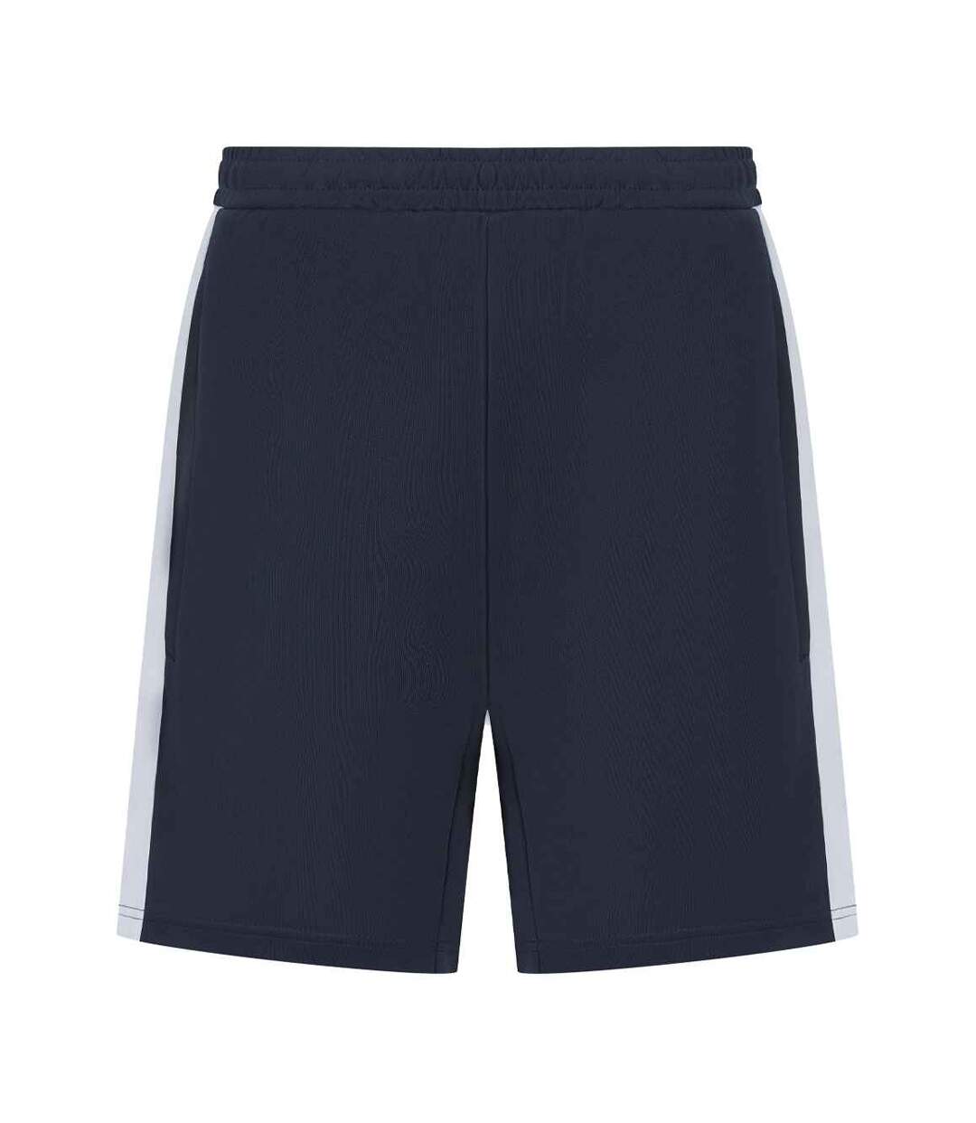 Mens knitted shorts navy/white Finden & Hales-1