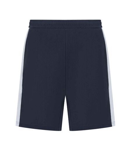 Mens knitted shorts navy/white Finden & Hales