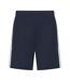 Mens knitted shorts navy/white Finden & Hales-1