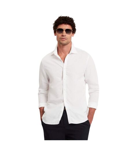 Chemise Manches Longues Homme Blanc Ted Baker