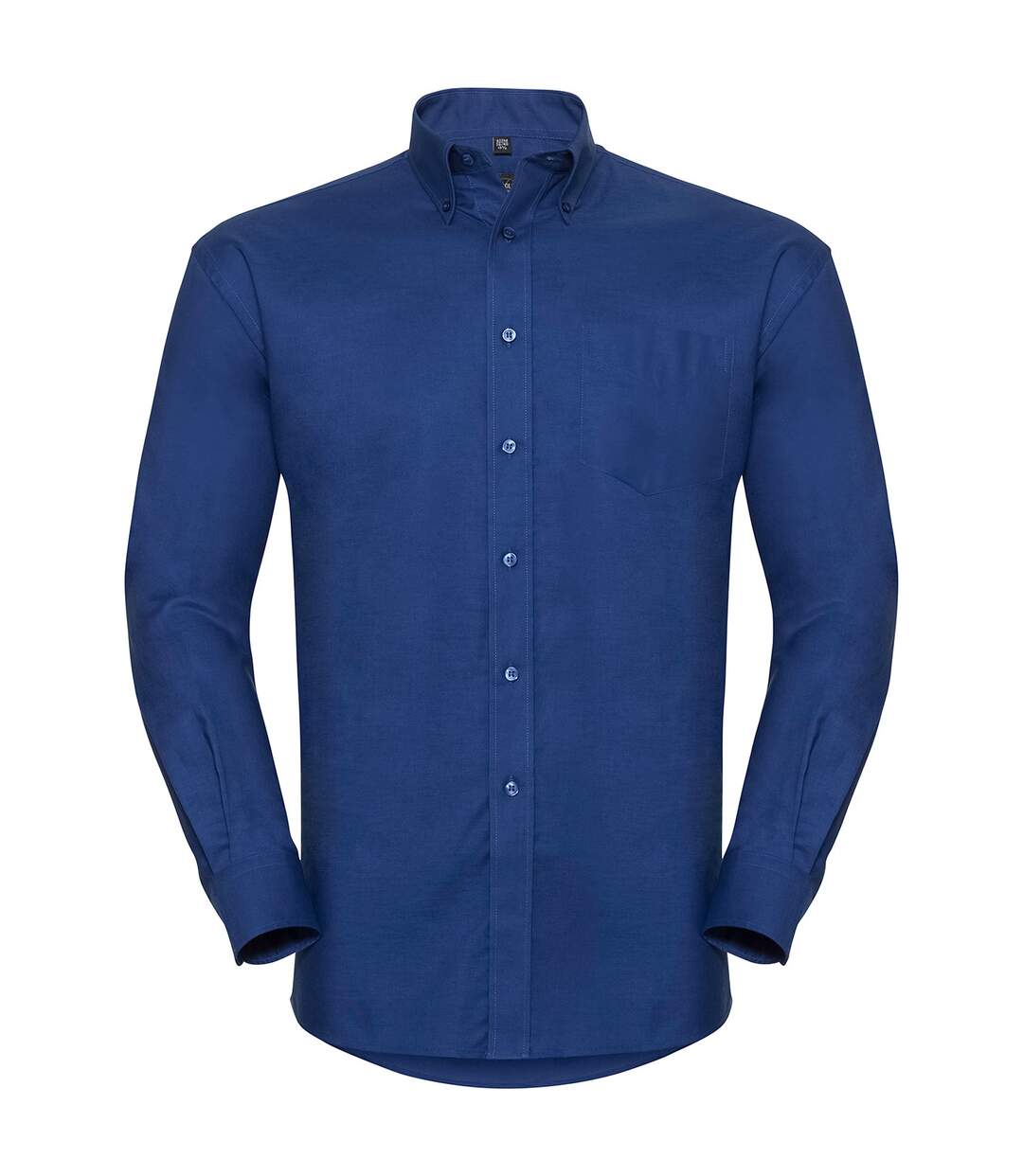 Chemise homme bleu roi vif Russell-1